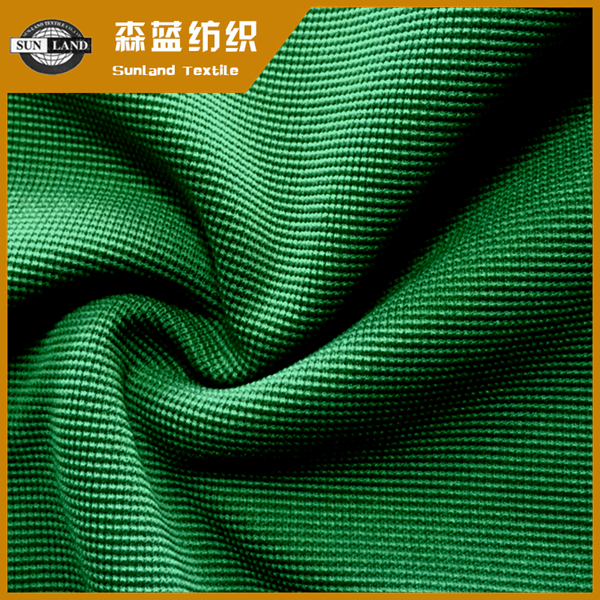 大庆针织涤氨粗楼梯布赛车手套 Polyester spandex ottoman