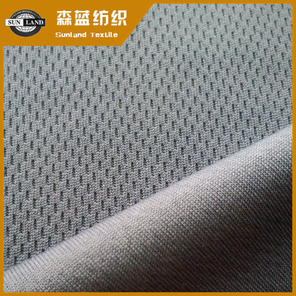 阿拉尔全涤大菠萝鸟眼布 Polyester heavy weight birdeye mesh