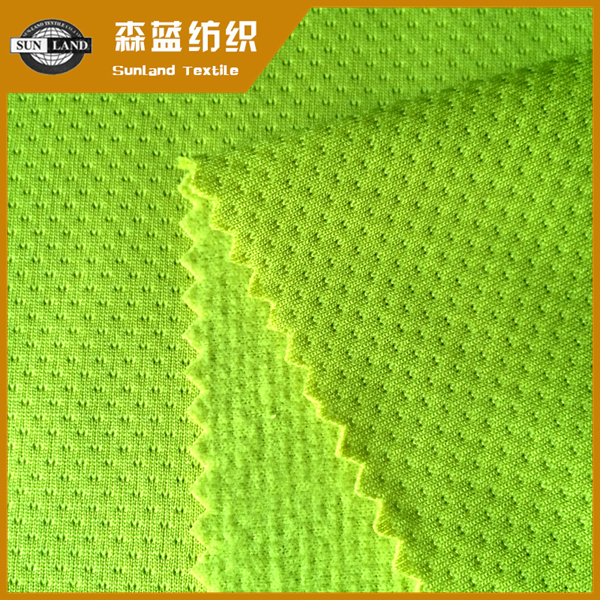 南平蝴蝶网眼绒布 Brushed butterfly mesh fabric
