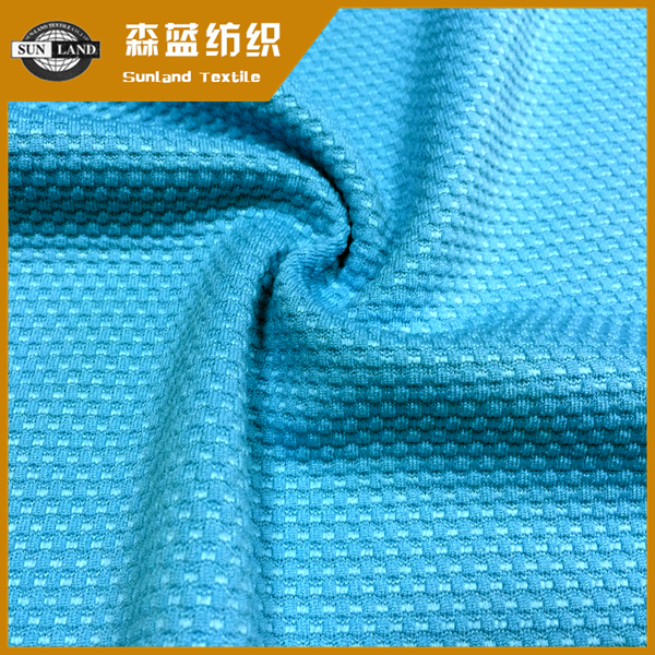 阿里全涤方格蜂巢布 Polyester honeycomb mesh