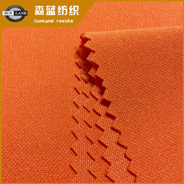 昆明全涤速干网纹布 Dry fit pk interlock