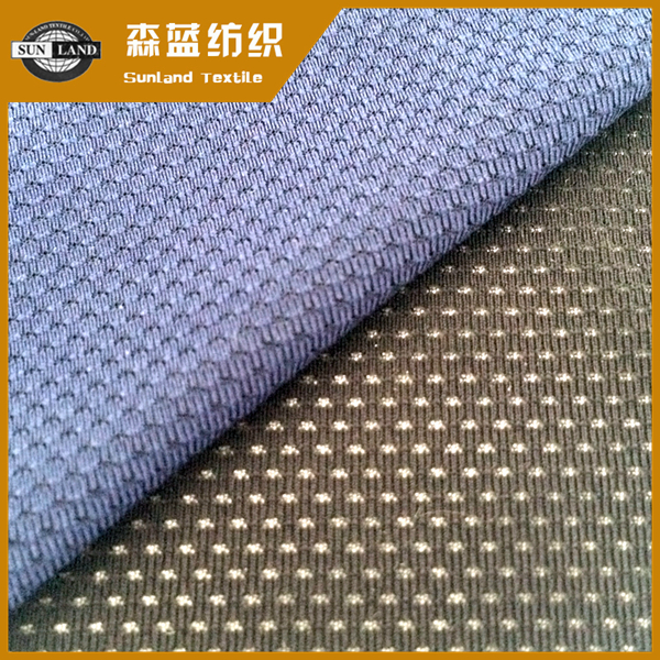 大庆涤氨单面小网眼 Spandex eyelet single mesh