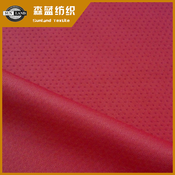 自贡提花蜂巢布 Poly jacquard honeycomb