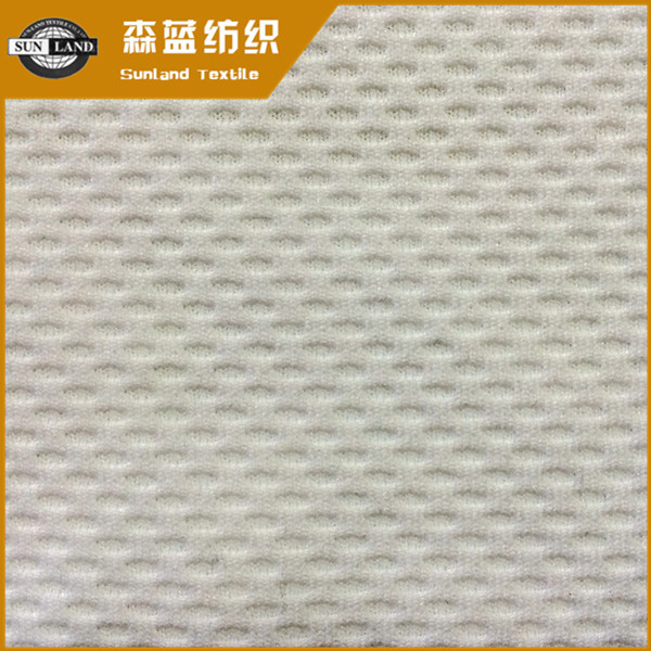 固原提花氨纶蜂巢布 Polyester spandex jacquard honeycomb